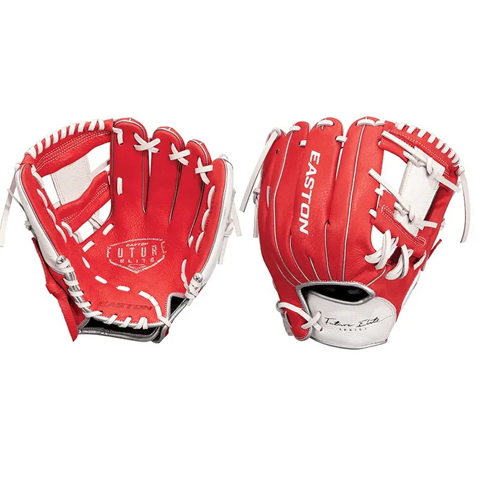 2023 Easton Future 11 Inch Elite Series Baseball Glove: FE11 Red/White