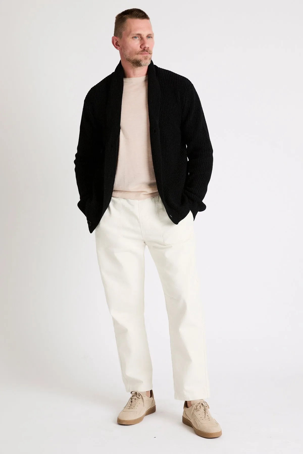   Beryll Spencer Cashmere Cardigan | Black