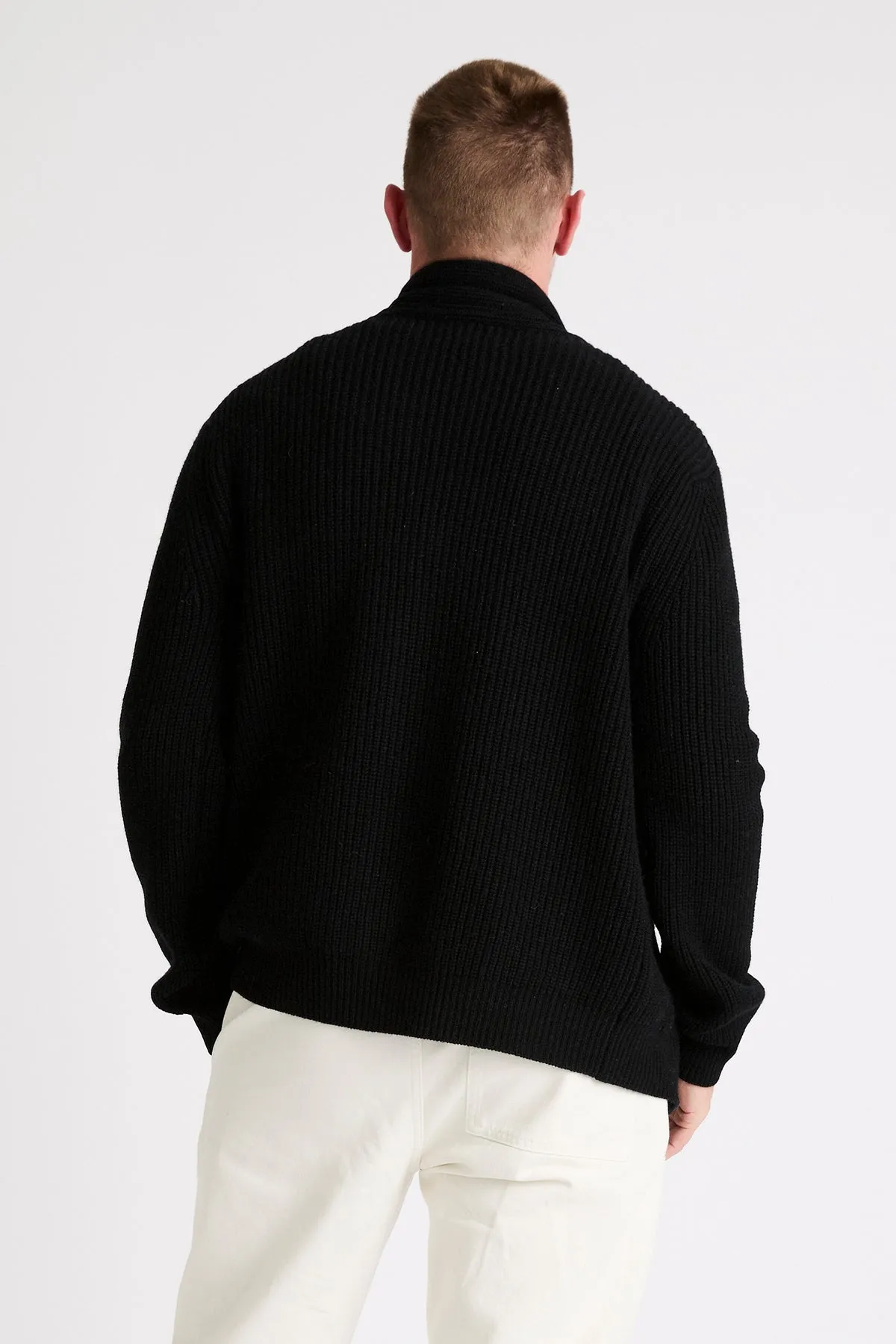   Beryll Spencer Cashmere Cardigan | Black