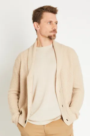   Beryll Spencer Cashmere Cardigan | Stone