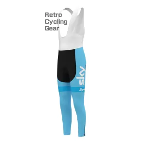 Blue sky Retro Bib Cycling Pants