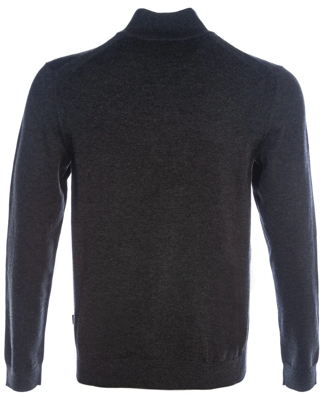 BOSS Maneo Knitwear in Charcoal