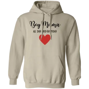 Boy Mama Pullover Hoodie