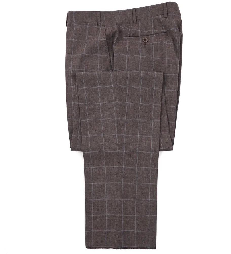 Canali Windowpane Check 'Impeccable' Wool Suit