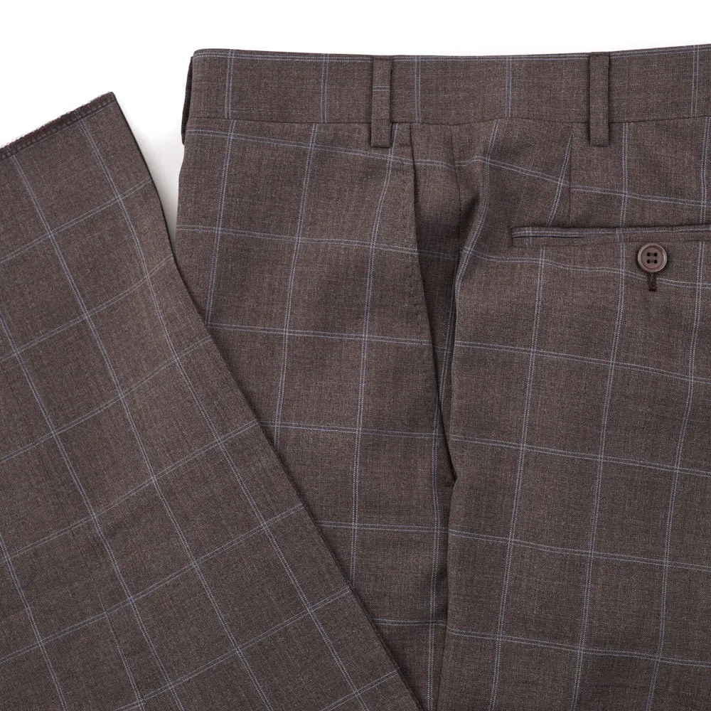 Canali Windowpane Check 'Impeccable' Wool Suit