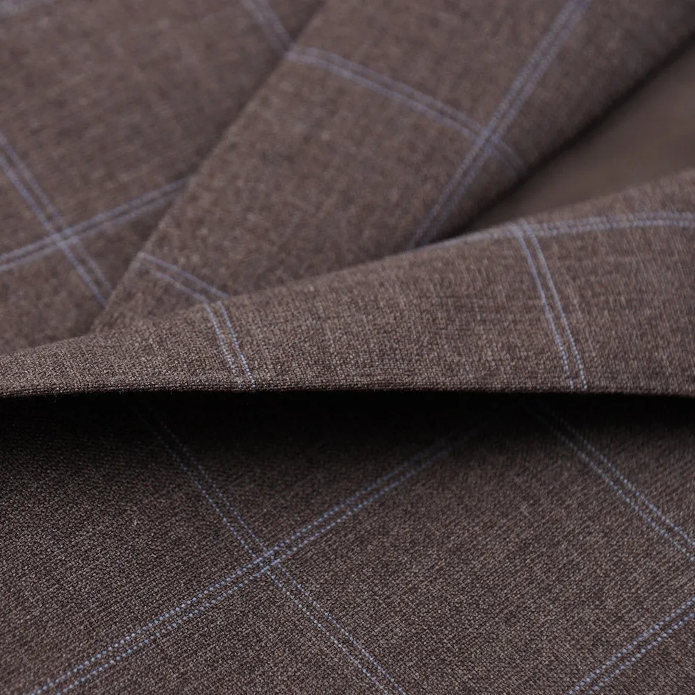 Canali Windowpane Check 'Impeccable' Wool Suit