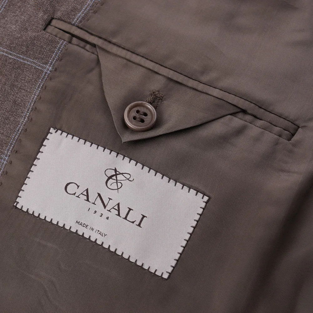 Canali Windowpane Check 'Impeccable' Wool Suit