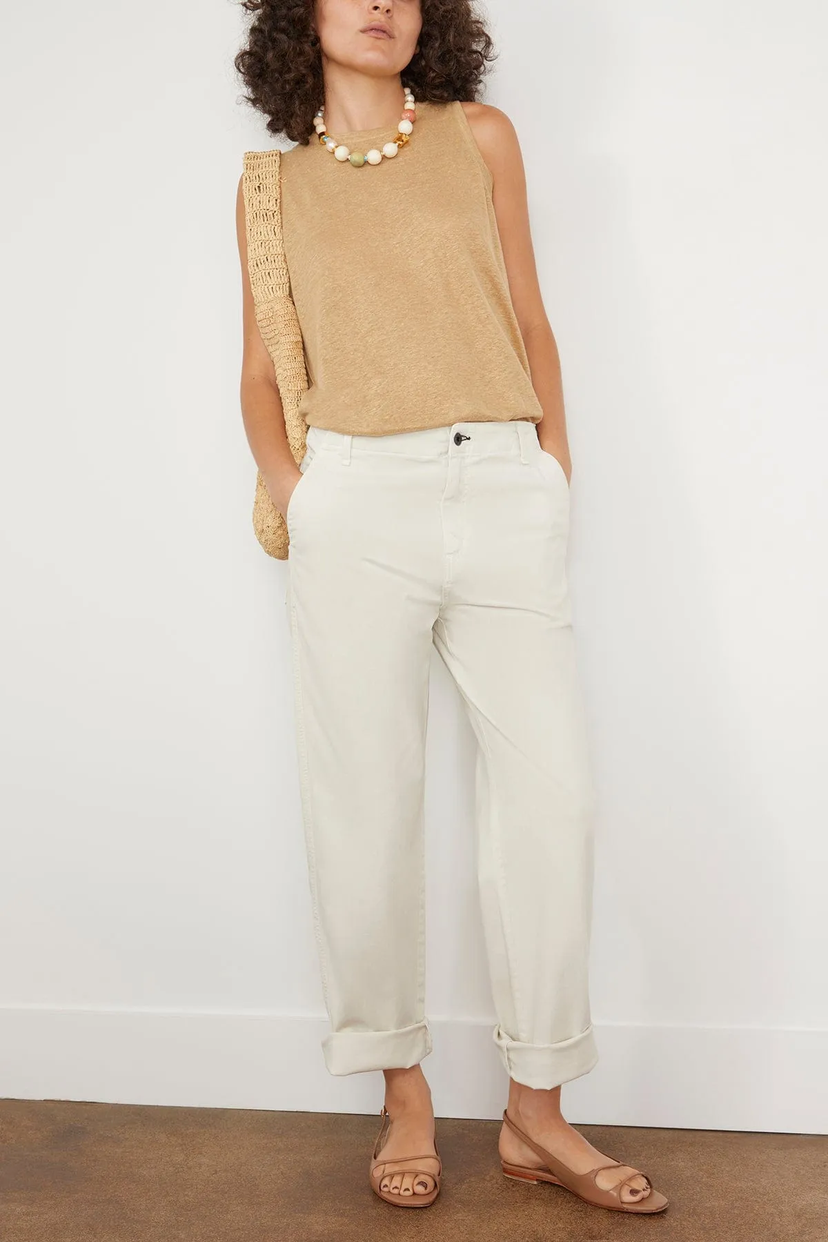 Chino Twill Pant in Sand