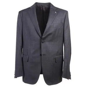 Eidos Gray Subtle Check Wool Suit