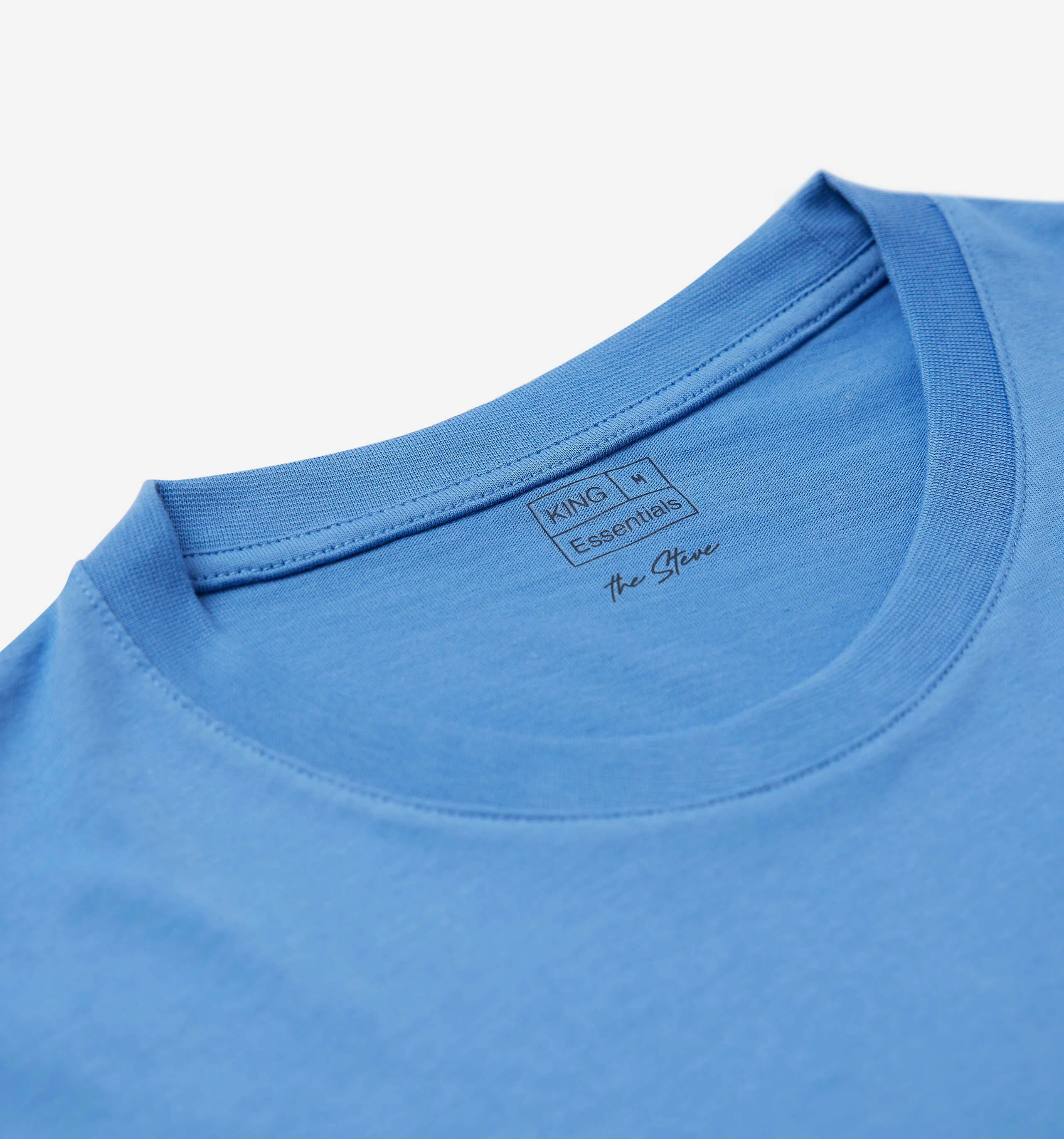 Essential Cotton T-shirt Blue