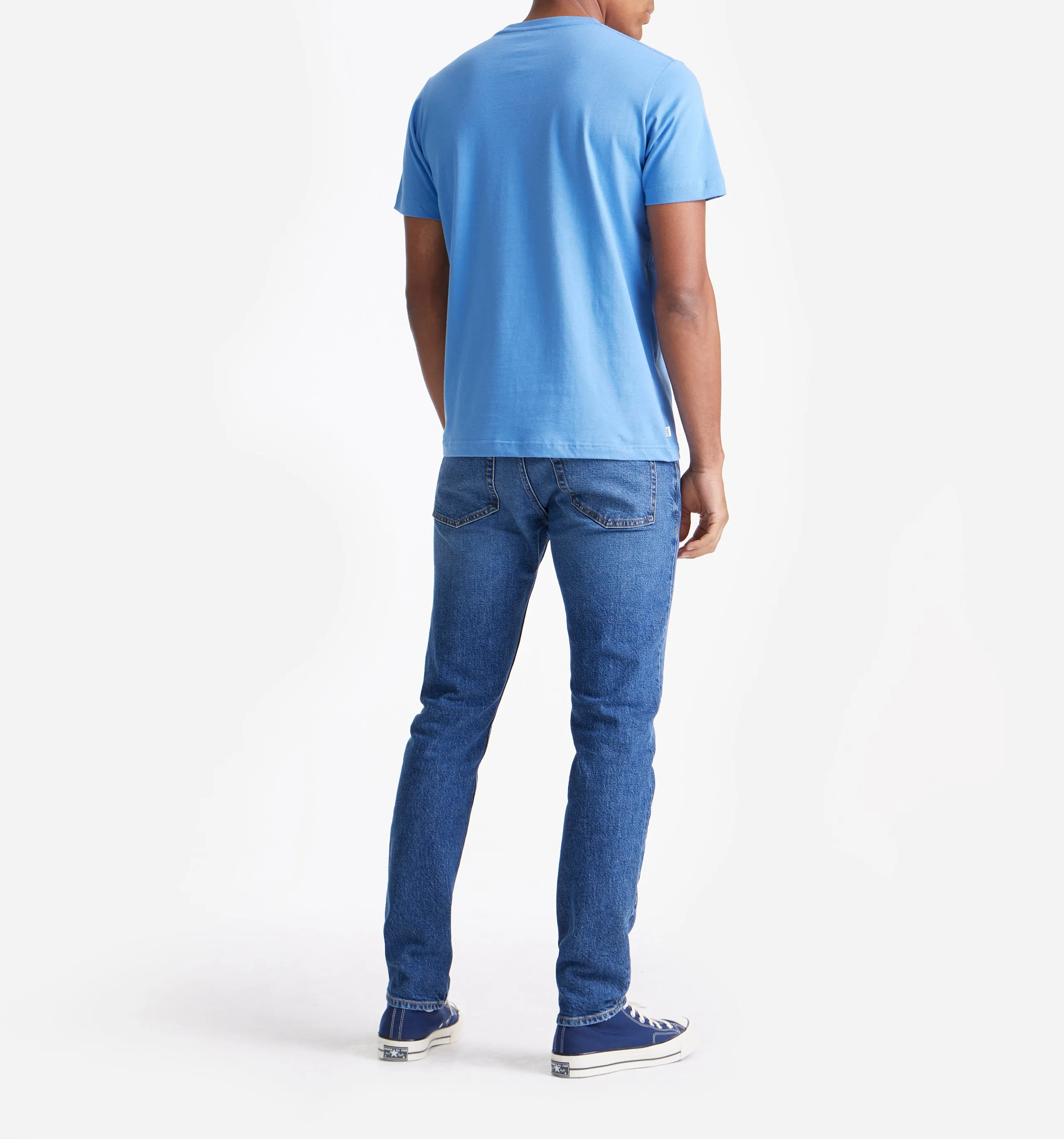 Essential Cotton T-shirt Blue