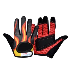 Flames Full Finger Cycling Gloves