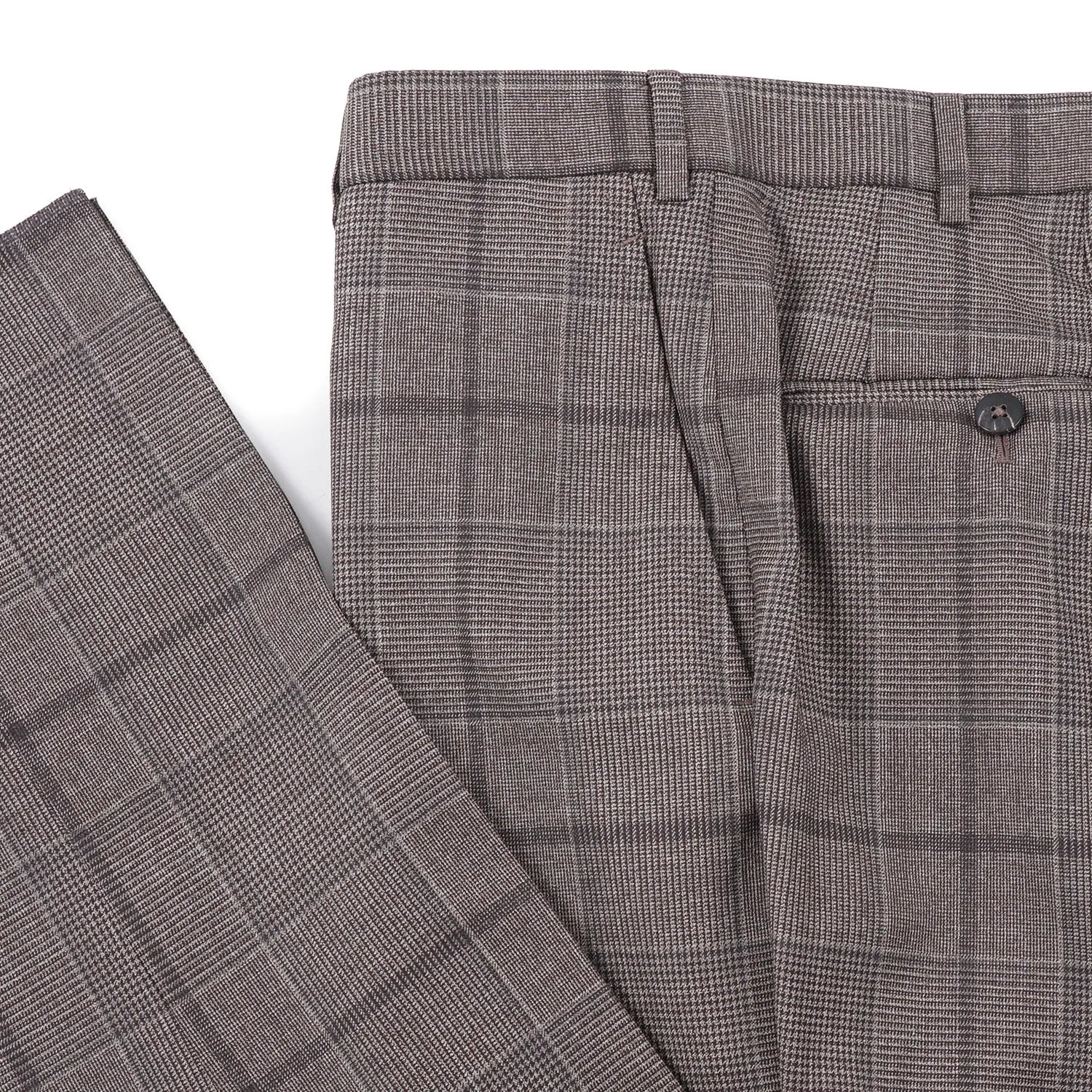 Isaia 'Sanita' Layered Check Wool Suit