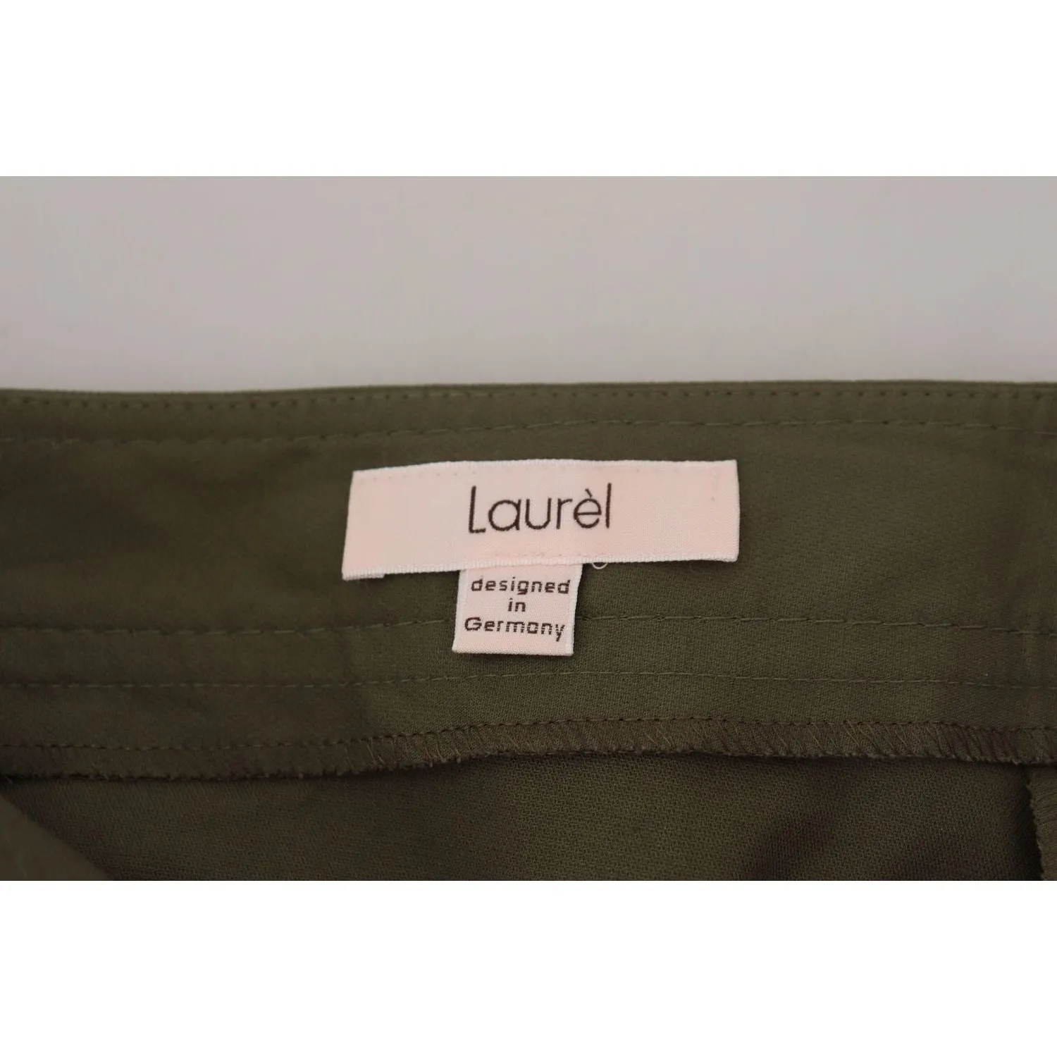 LAUREL Elegant Tapered Green Pants - Chic Everyday Wear