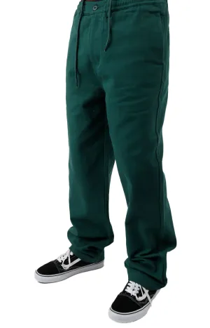 Loon Baggy Chino Pants - Dark Green