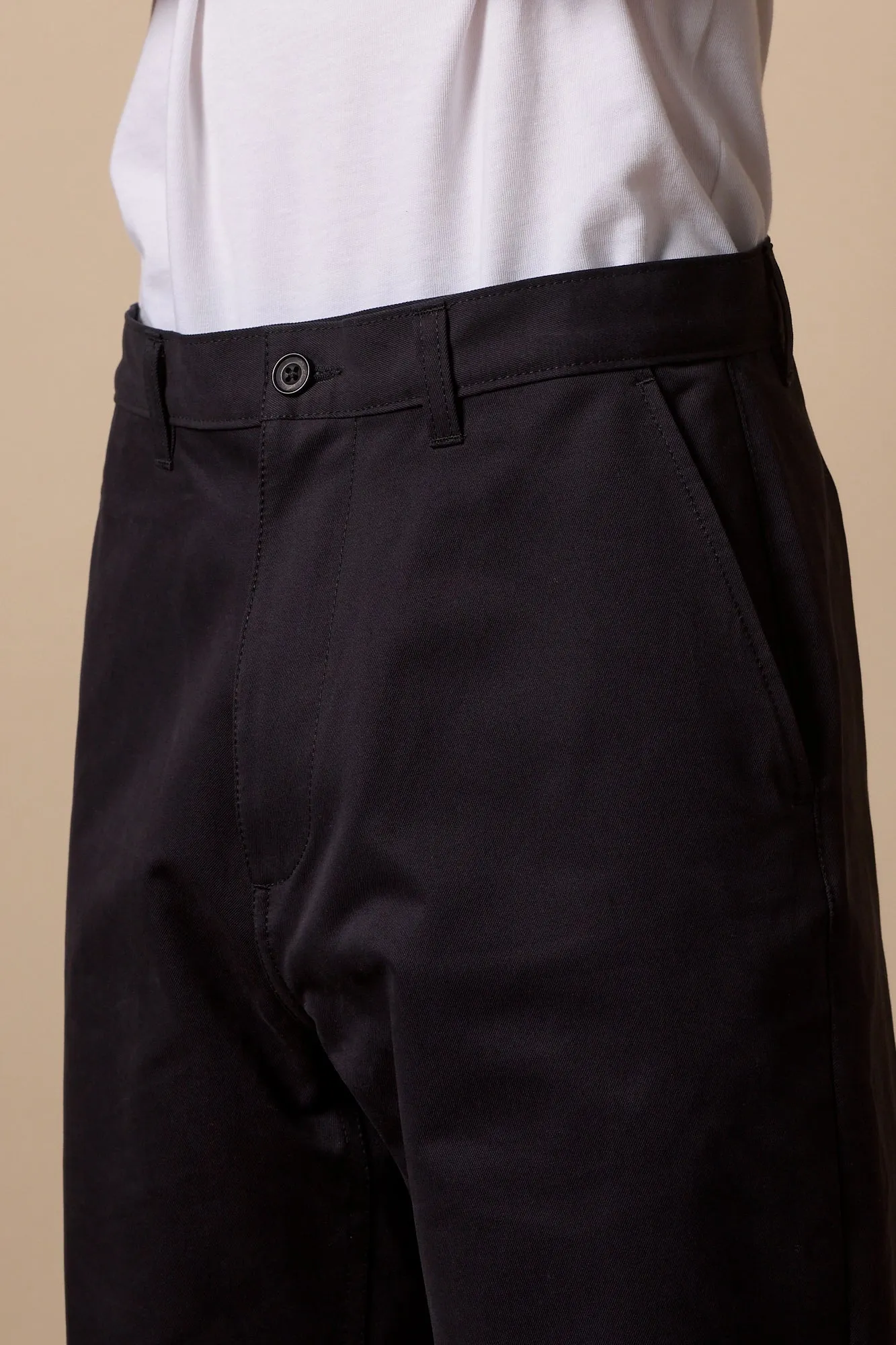 Men's Relaxed Chinos - Navy 01