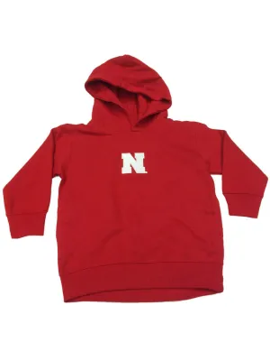 Nebraska Cornhuskers Two Feet Ahead TODDLER Red Fleece Hoodie Sweatshirt