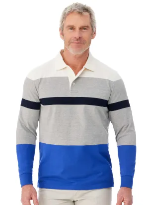 OXFORD LONG SLEEVE POLO