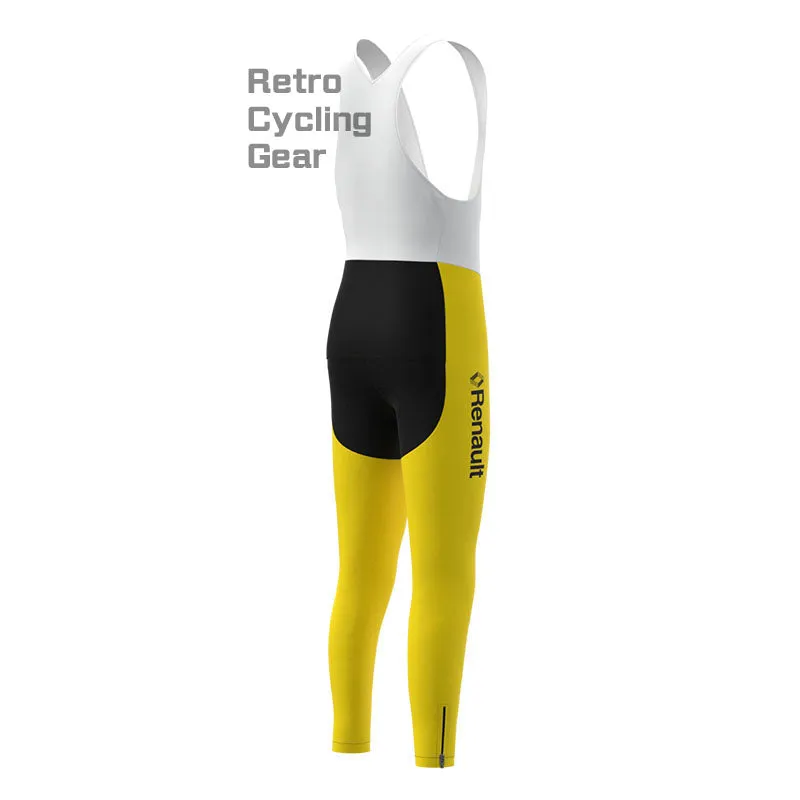 Renault Yellow Retro Cycling Pants